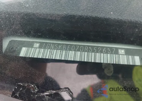 2013 Chevrolet Tahoe Lt from USA, damaged, VIN 1GNSKBE07DR352637